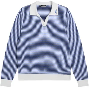 Odin Purl Rib Knit Classic Fit Sweatshirt Sodalite Blue - W23