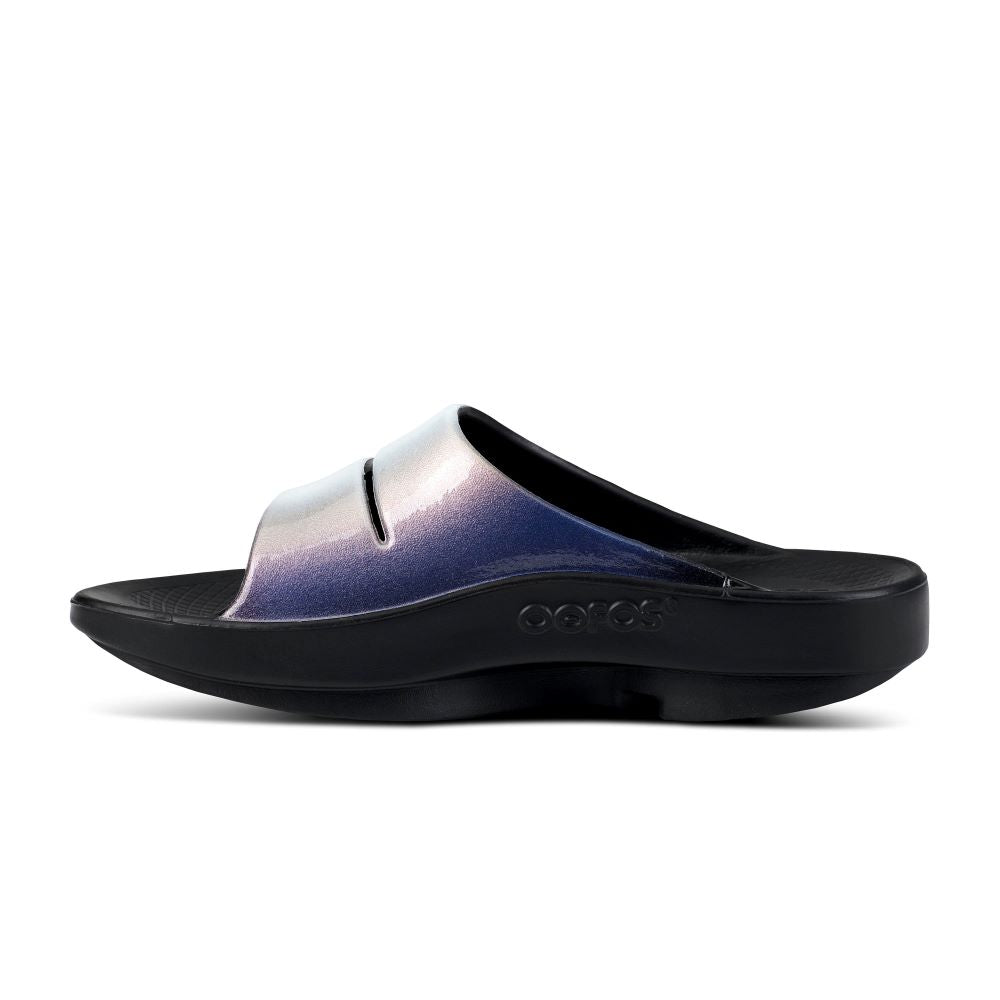 'OOFOS' Women's OOahh Luxe Slide - Calypso