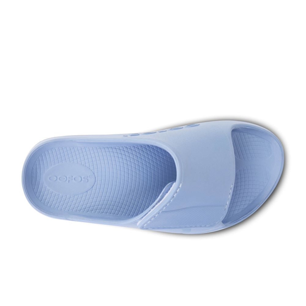 'OOFOS' Women's OOahh Sport Flex Slide - Neptune Blue