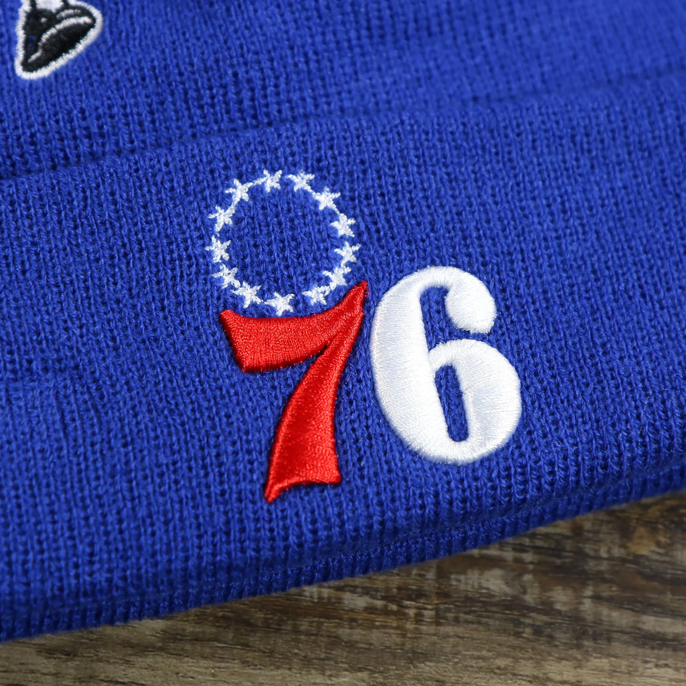 Philadelphia 76ers City Transit 59Fifty Fitted Matching All Over Side Patch Beanie