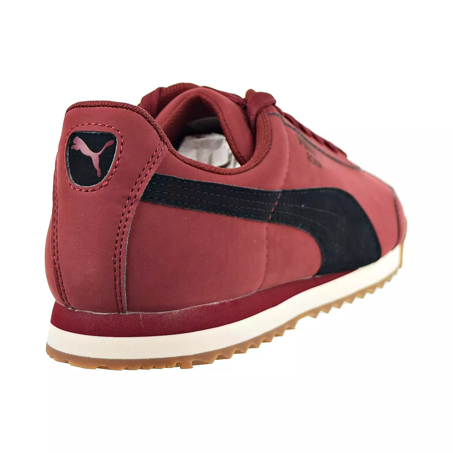 Puma Roma Smooth NBK Mens Shoes Pomegranate/Black