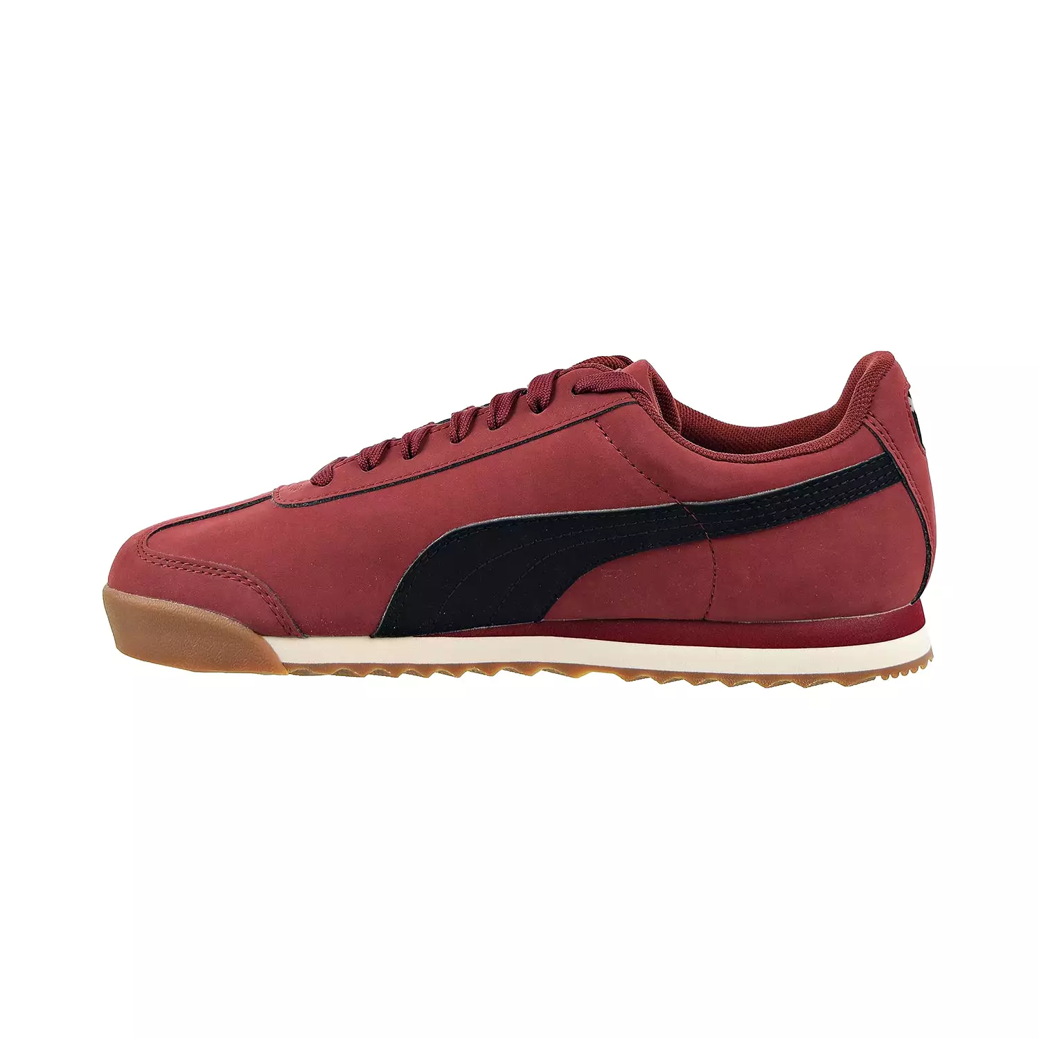 Puma Roma Smooth NBK Mens Shoes Pomegranate/Black