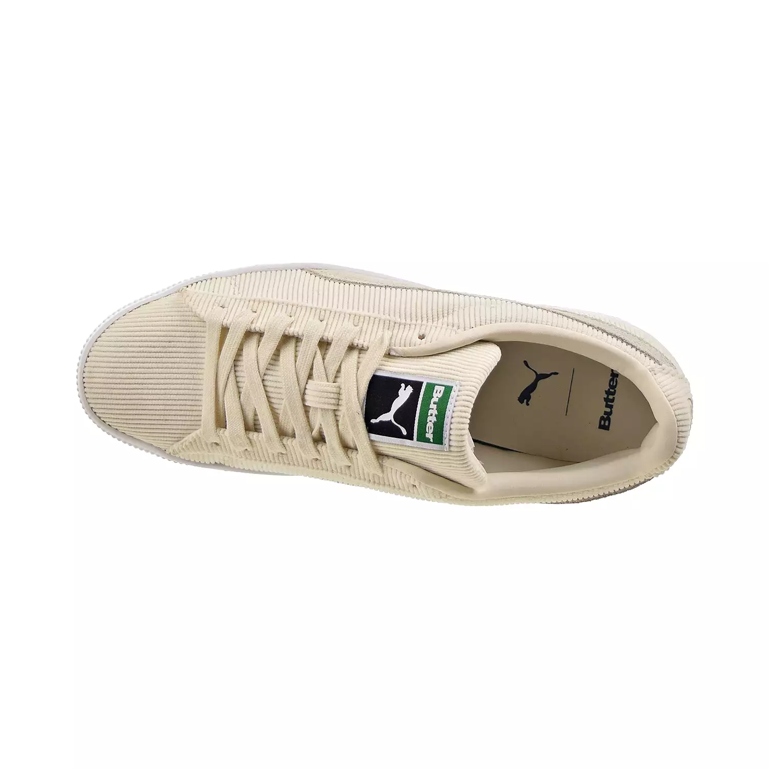 Puma X Butter Goods Basket VTG Men's Shoes Birch-Whisper White