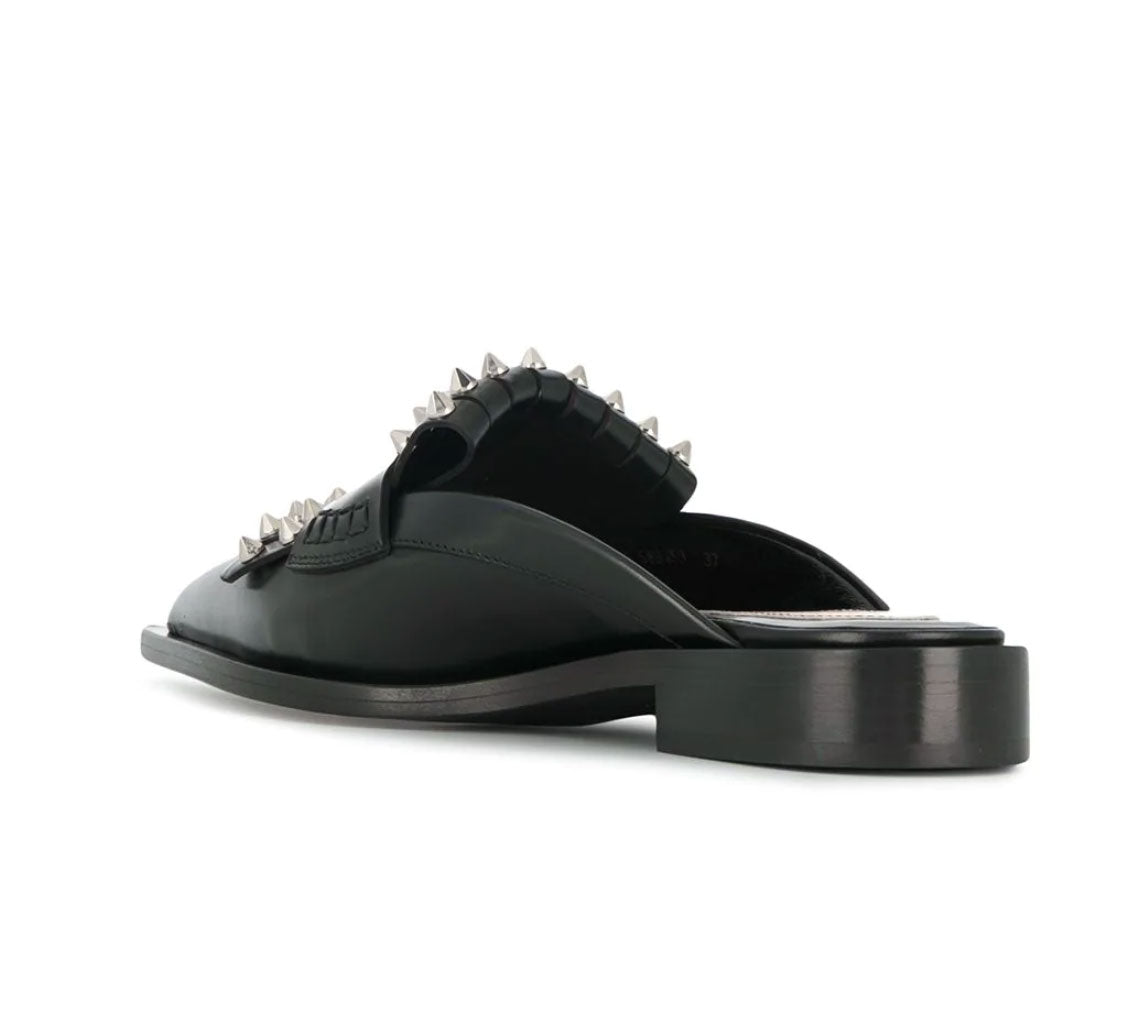 Punk Mule Slide, Black/Silver