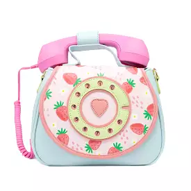 Purse - Deluxe Ring Ring Phone - Strawberry Fields