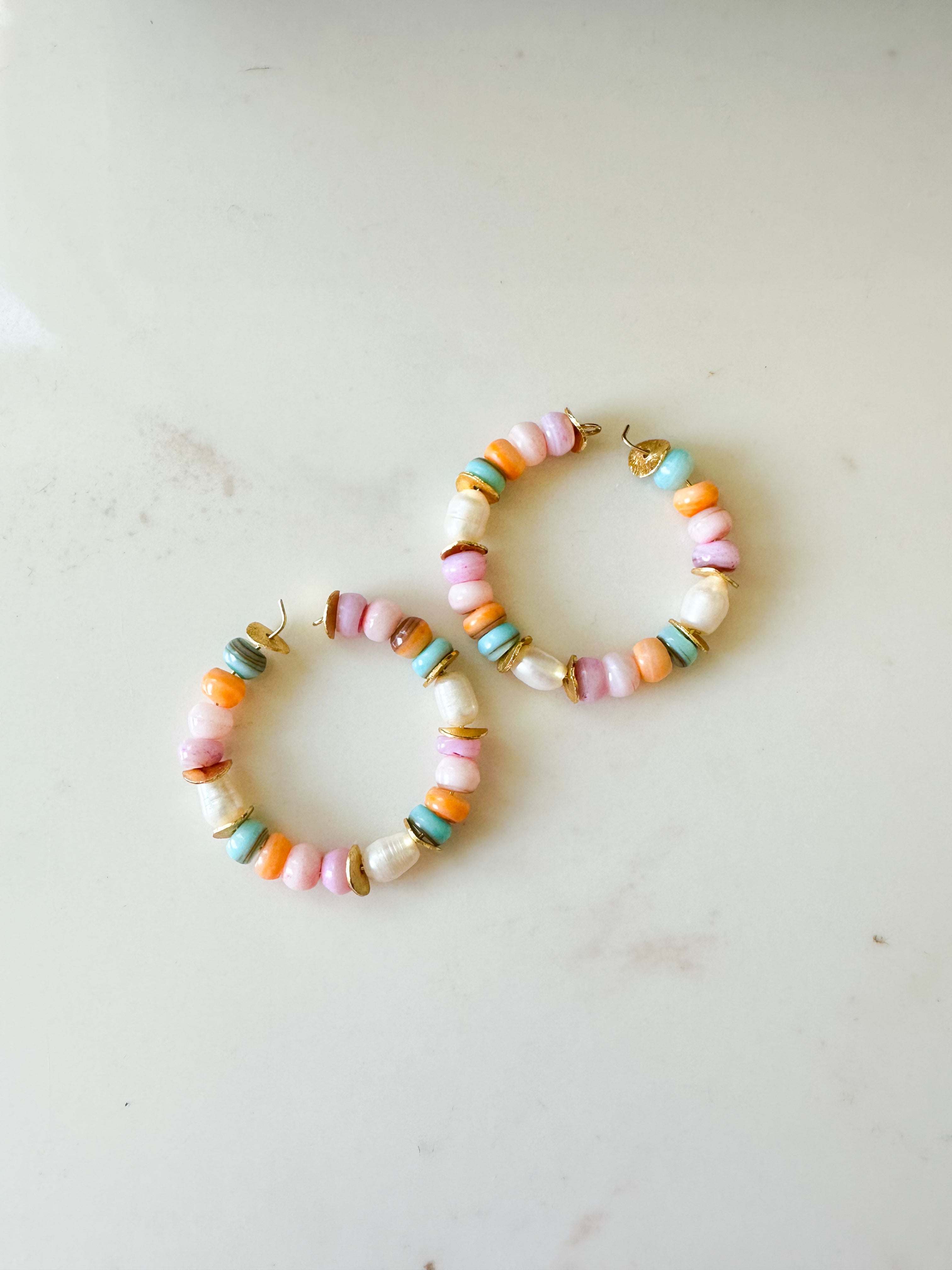 Rainbow Haze Earrings