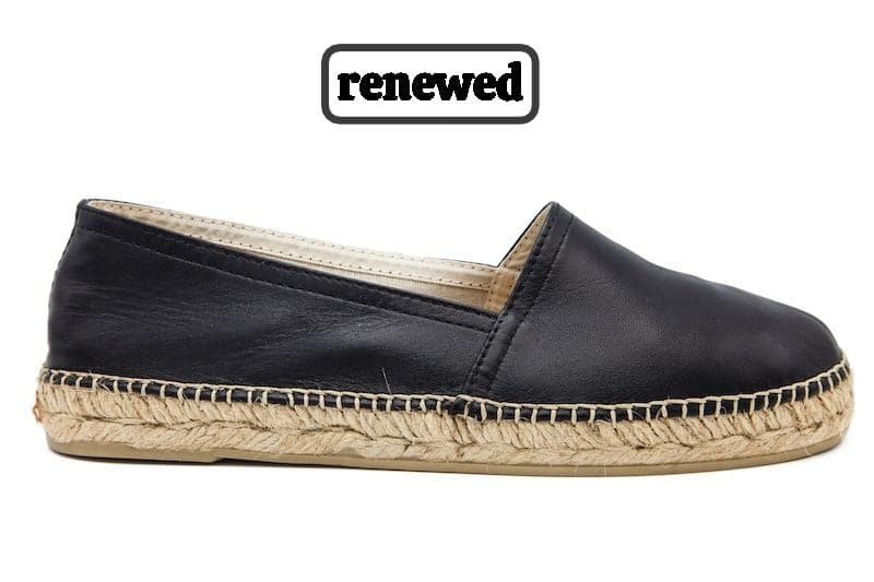 Renewed Basic Leather Slippers for Women - Riva-M