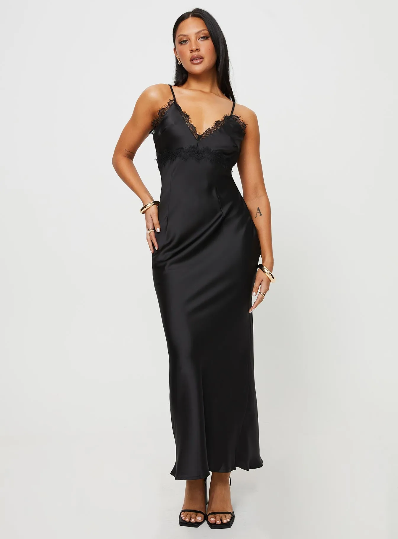 Sanz Maxi Dress Black