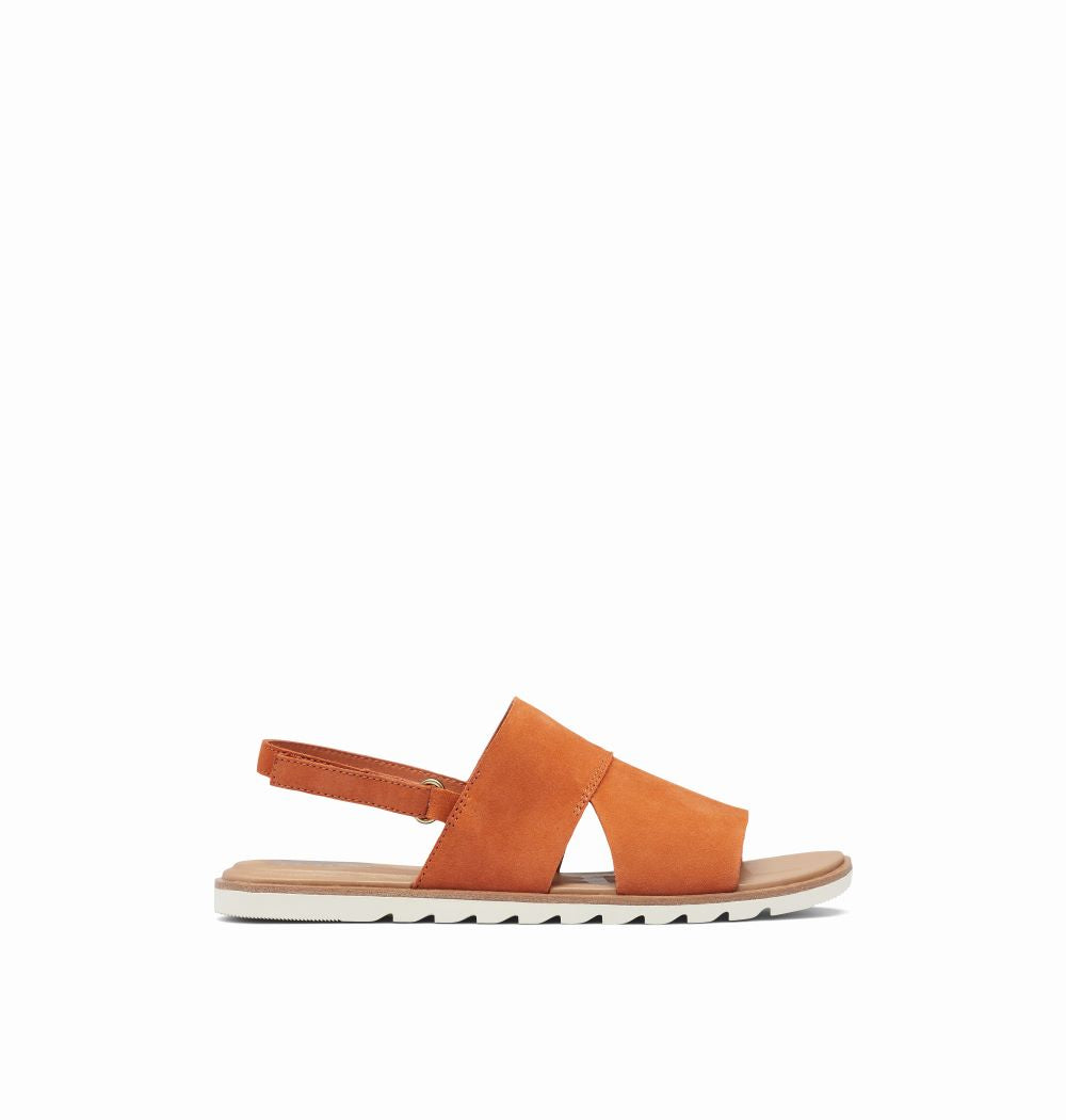 'Sorel' Women's Ella II Slingback Sandal - Desert Sun / Chalk