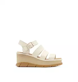 'Sorel' Women's Joanie III Ankle Strap Sandal - Chalk / Gum