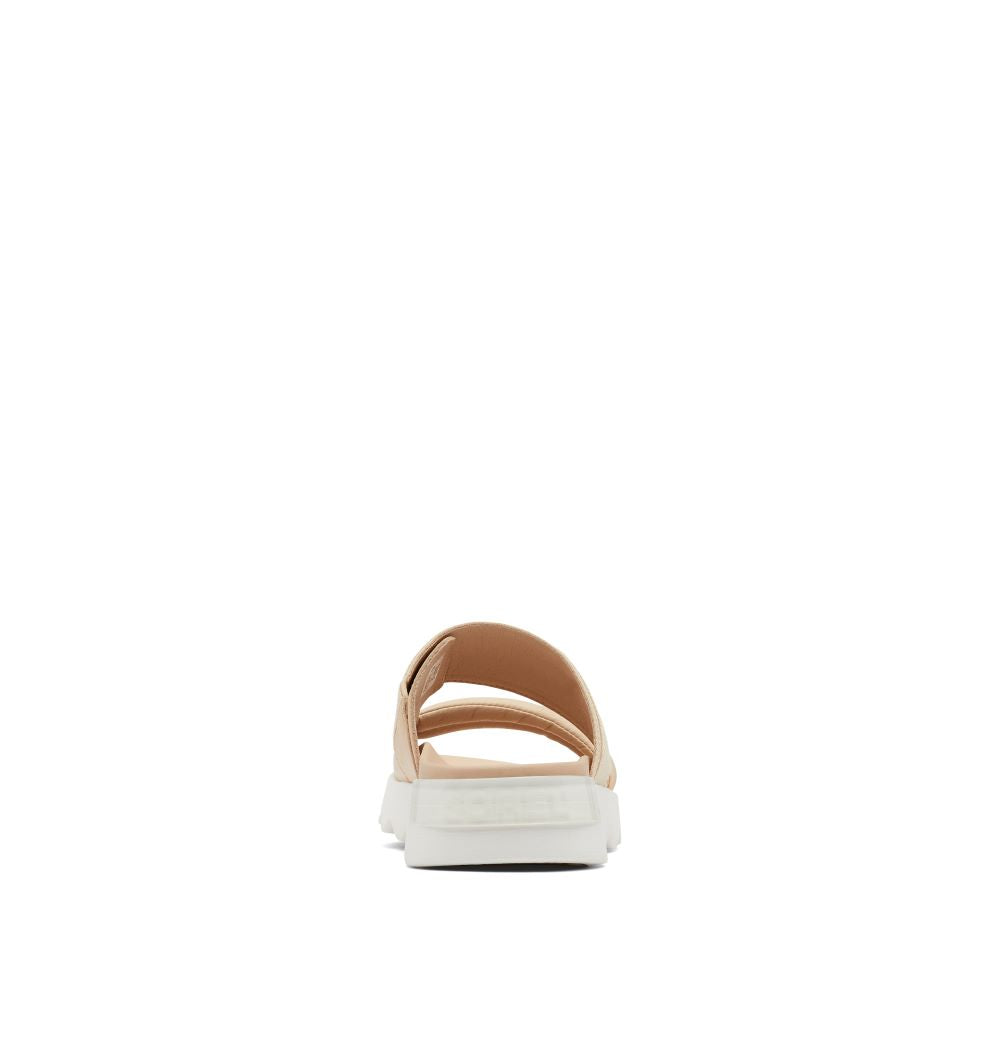 'Sorel' Women's Viibe Slide Sandal - Nova Sand / Sea Salt