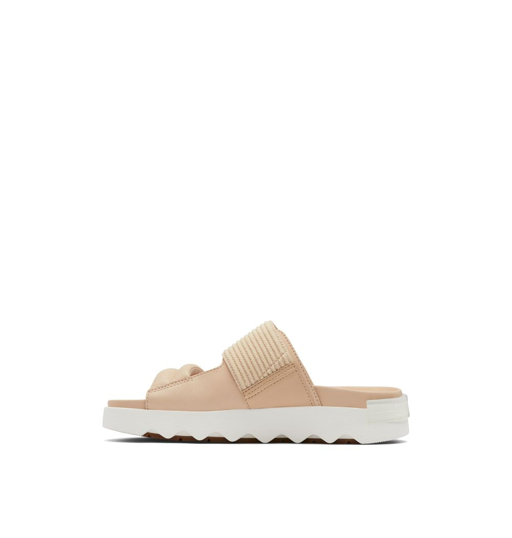 'Sorel' Women's Viibe Slide Sandal - Nova Sand / Sea Salt