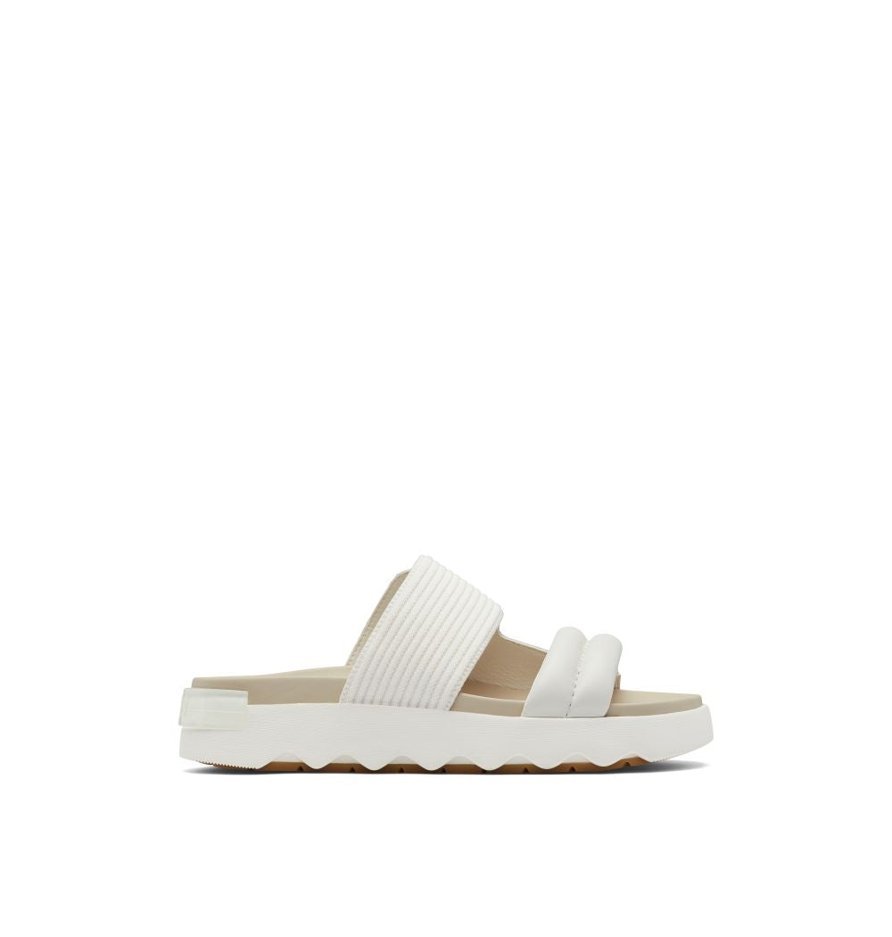 'Sorel' Women's Viibe Slide Sandal - Sea Salt / Dark Stone