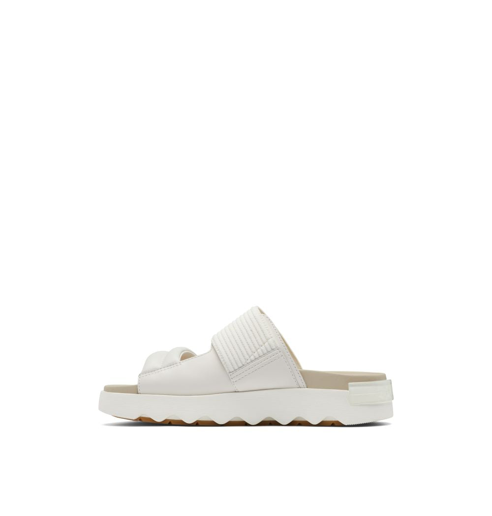 'Sorel' Women's Viibe Slide Sandal - Sea Salt / Dark Stone