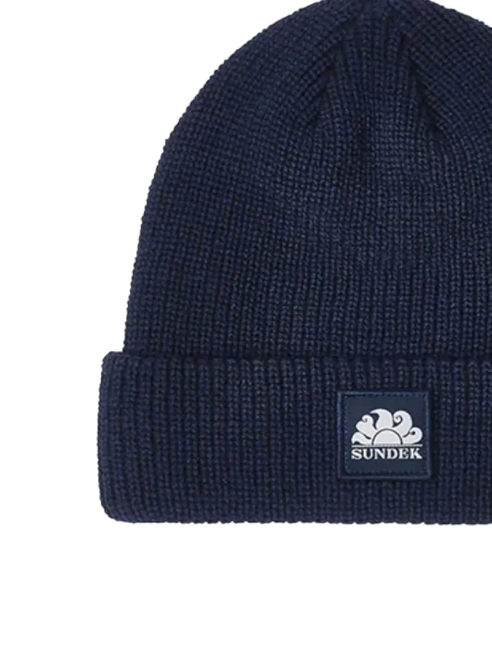 Sundek Cappello Unisex Beanie Am029ahpc100 Blu