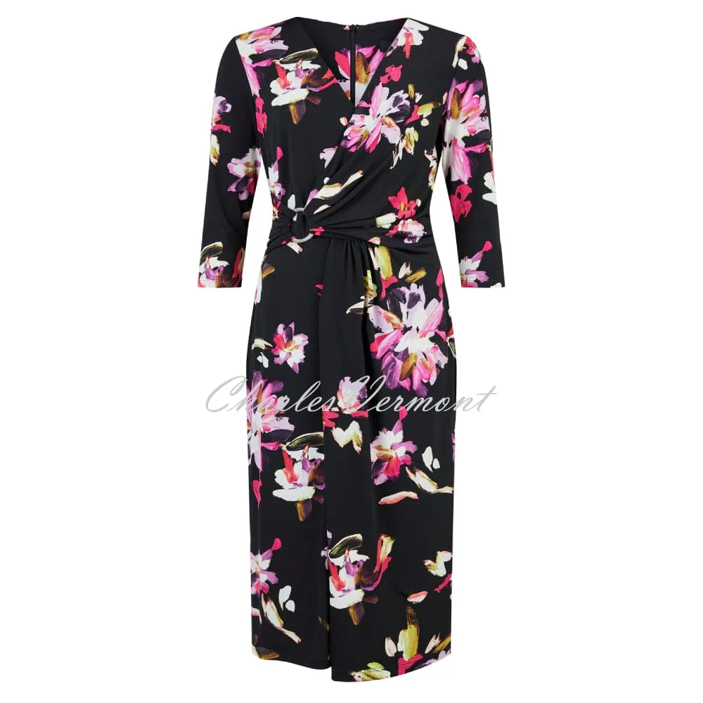 Tia Printed Mock Wrap Dress - Style 78336-7741-90