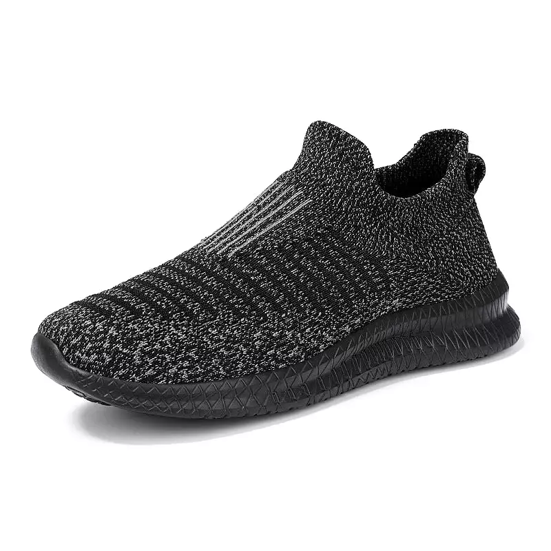 Tiosebon Men's Plus Size Slip-On Sneakers