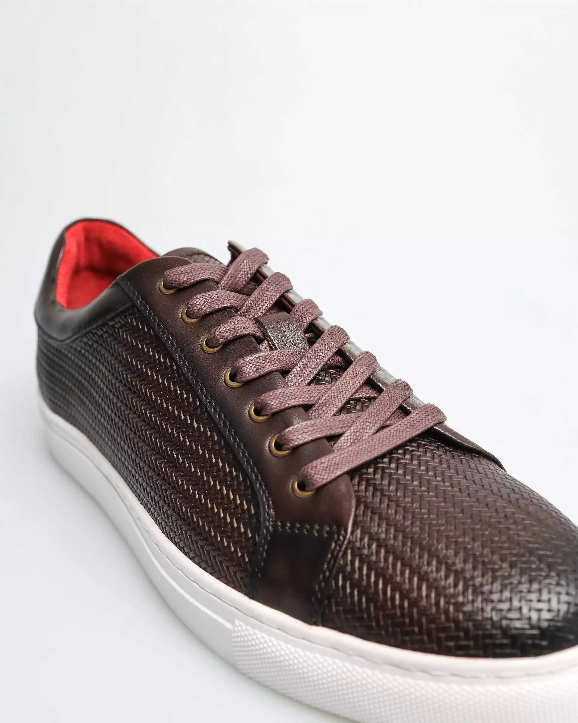 Tomaz C550 Men's Court Sneakers (Coffee)