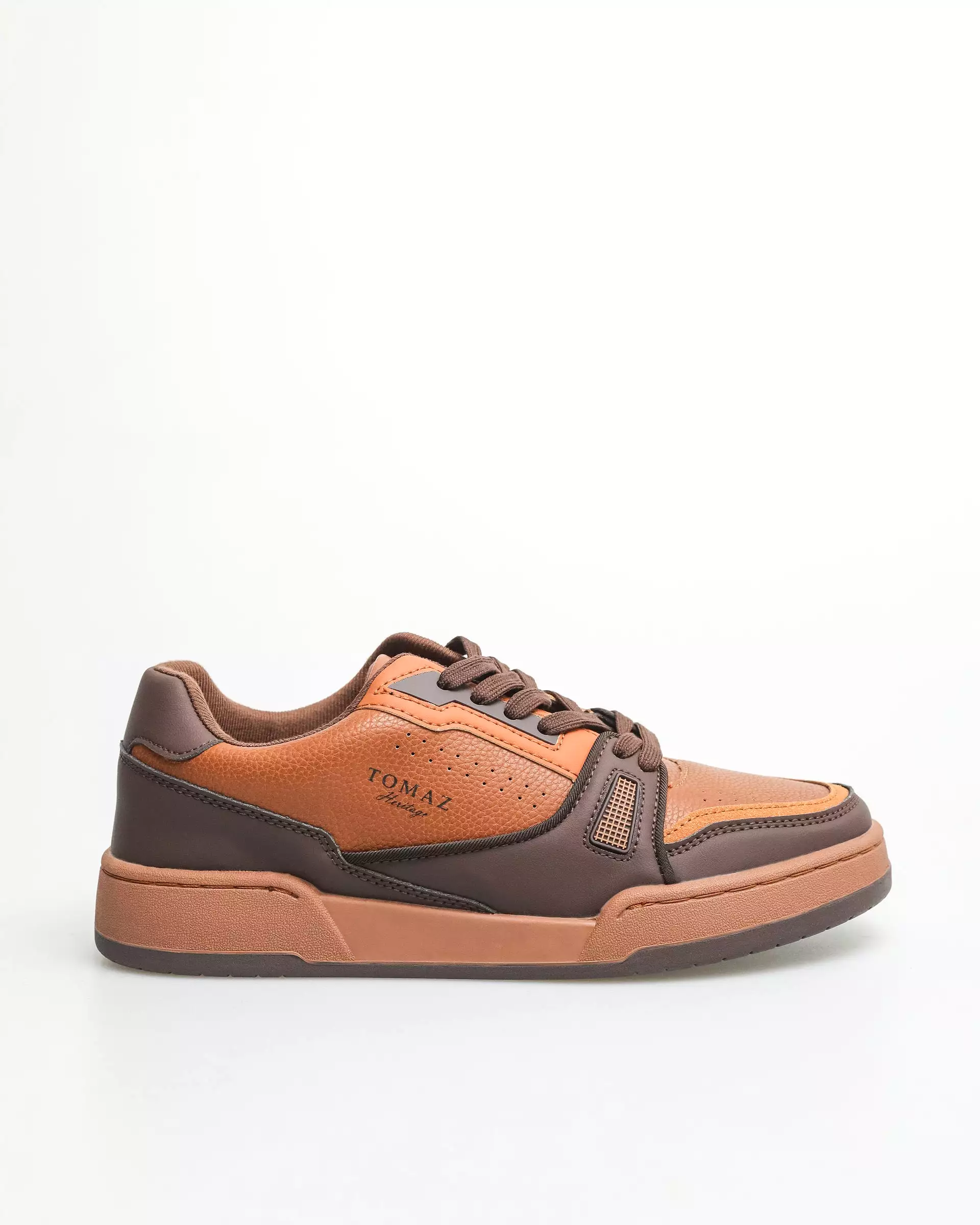 Tomaz C611 Men's Sneakers (Brown/Coffee)