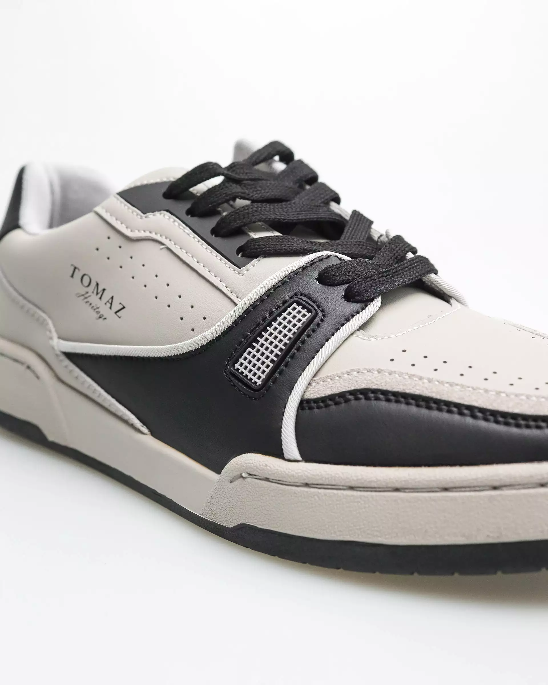 Tomaz C611 Men's Sneakers (Grey/Black)