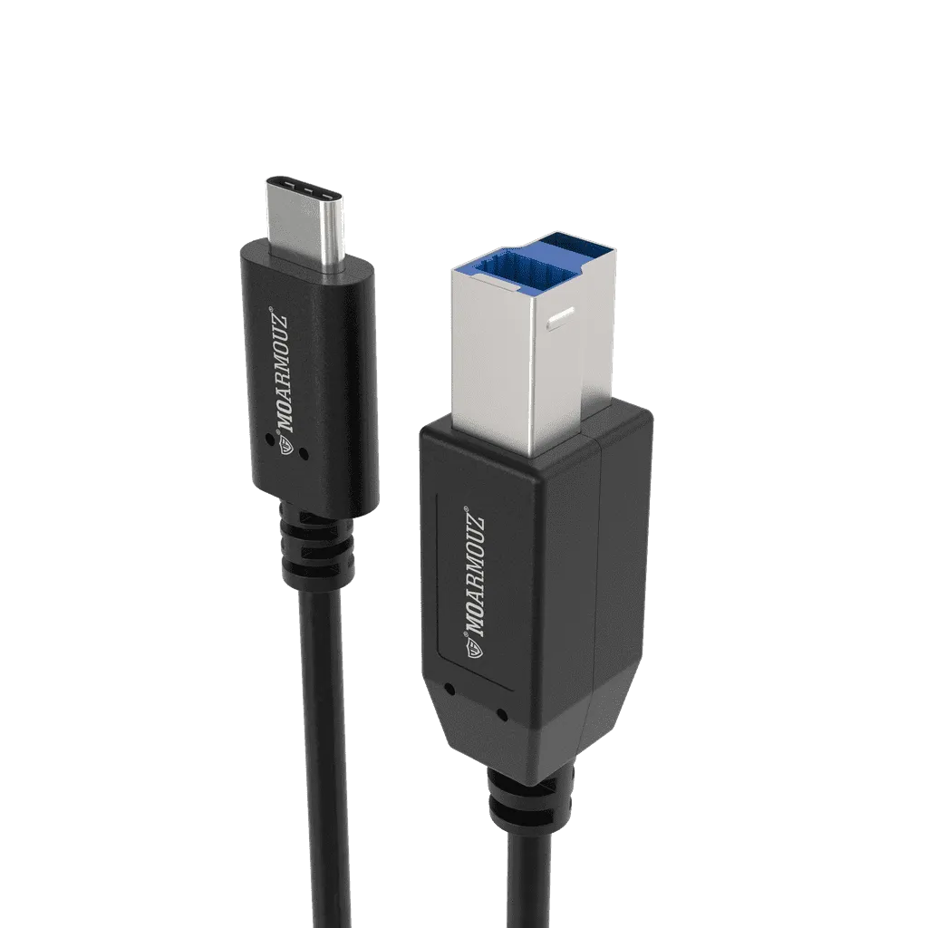 USB 3.1 Type-C to USB-B (3.0) Printer Cable