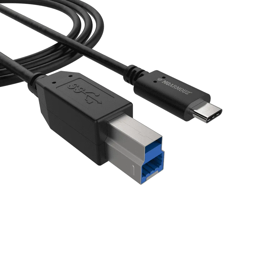 USB 3.1 Type-C to USB-B (3.0) Printer Cable