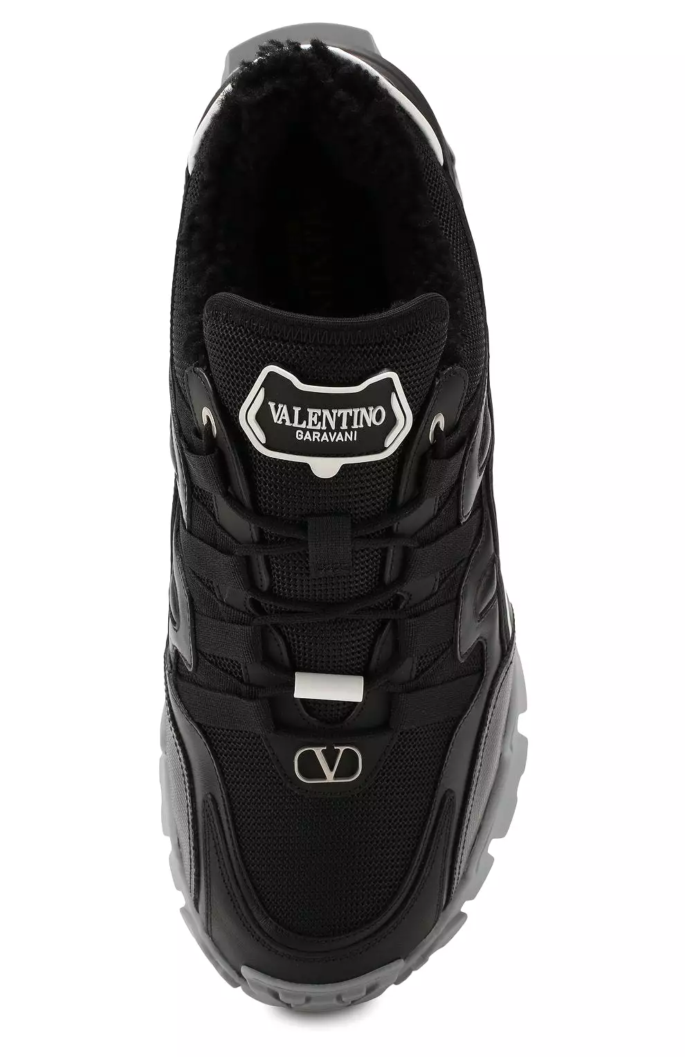 Valentino Garavani Men's Climber Lined Sneakers - BLACK