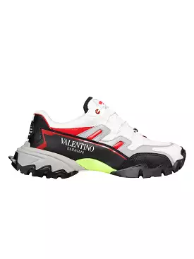 Valentino Garavani Men's Climber Sneakers - WHITE/BLACK