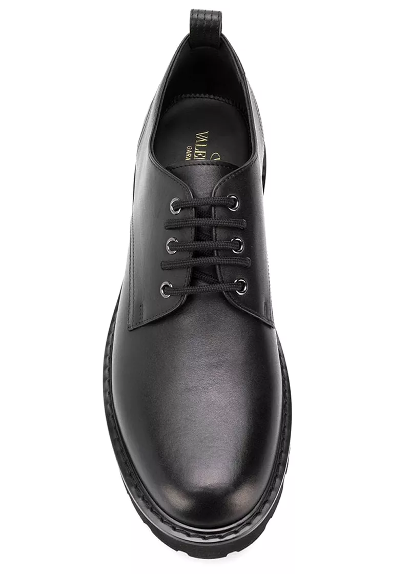 Valentino Garavani Men's Derby Shoes - BLACK