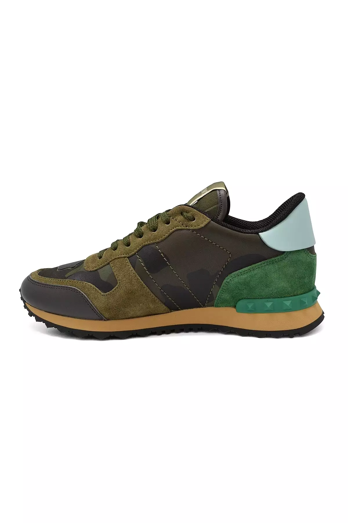 Valentino Garavani Men's Rockrunner Sneakers - CAMO/GREEN