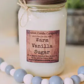 Warm Vanilla Sugar Candle 16oz