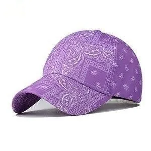 Winter Casual Unisex Couple Cashew Flower Print Sunshade Baseball Cap