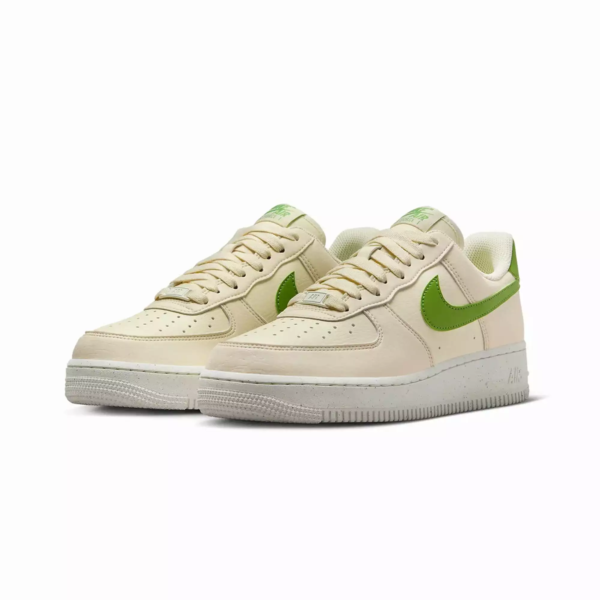 WMN'S AIR FORCE 1 '07 'COCONUT MILK/CHLOROPHYLL-SAIL-VOLT'