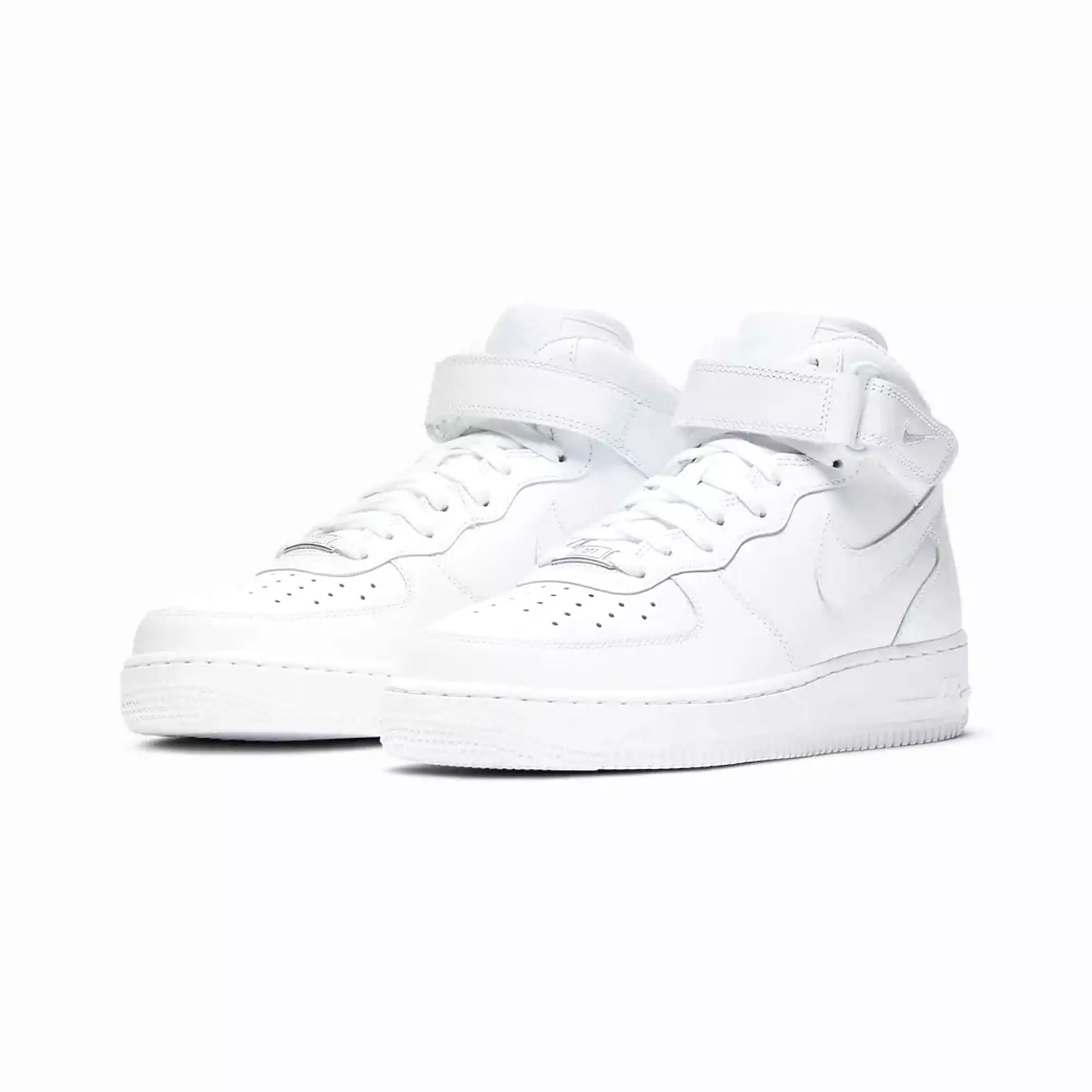 WMN'S AIR FORCE 1 07 MID 'WHITE/WHITE-WHITE'