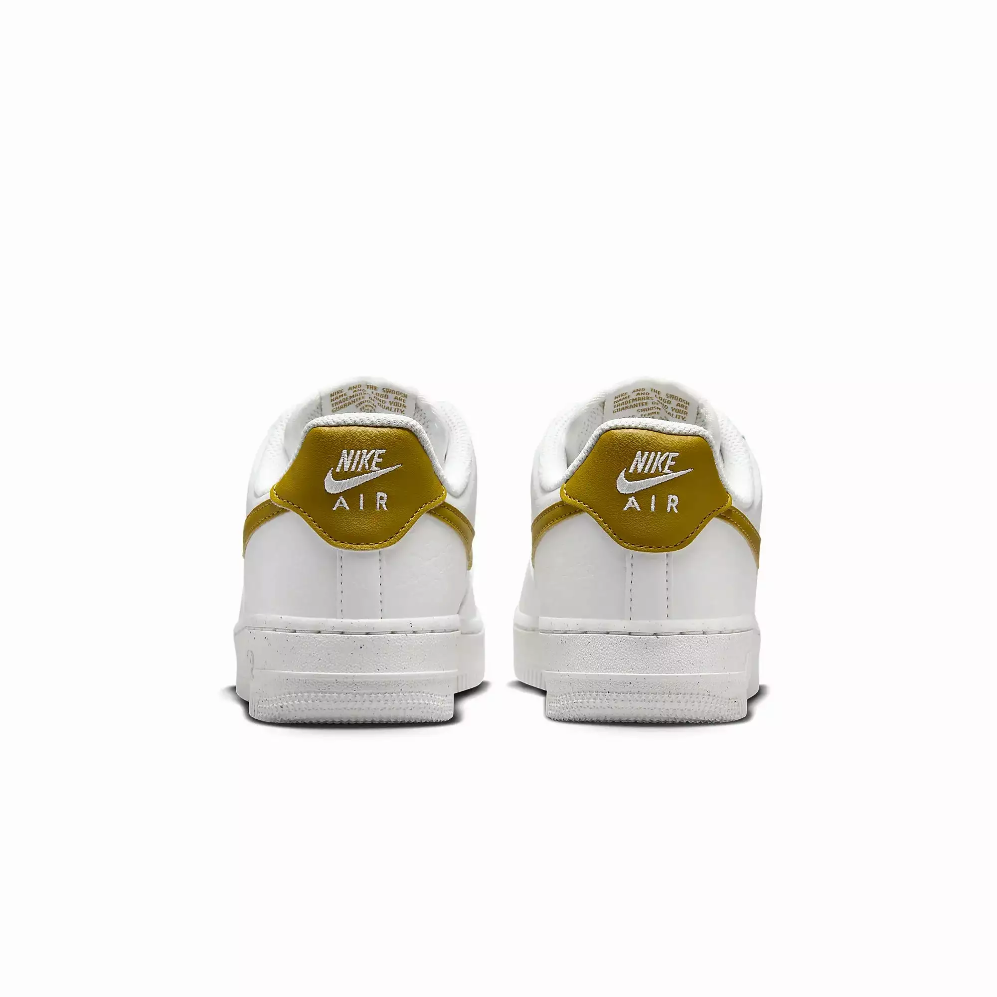 WMN'S AIR FORCE 1 '07 NN 'SUMMIT WHITE/BRONZINE-METALLIC SILVER'