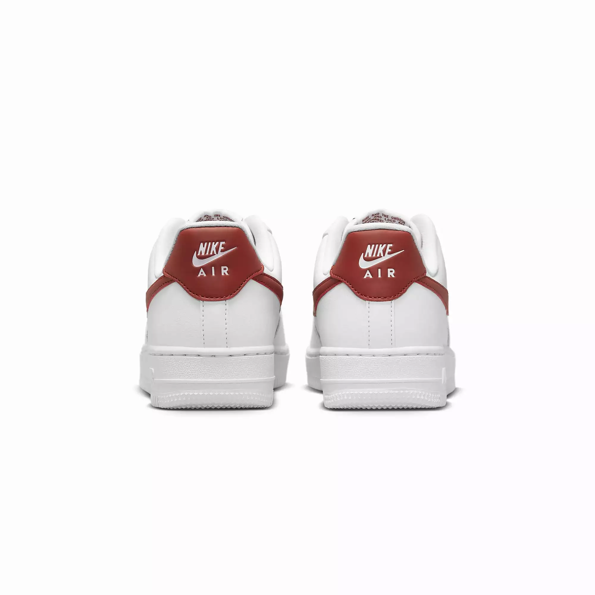 WMN'S AIR FORCE 1 07 'WHITE/RUGGED ORANGE'