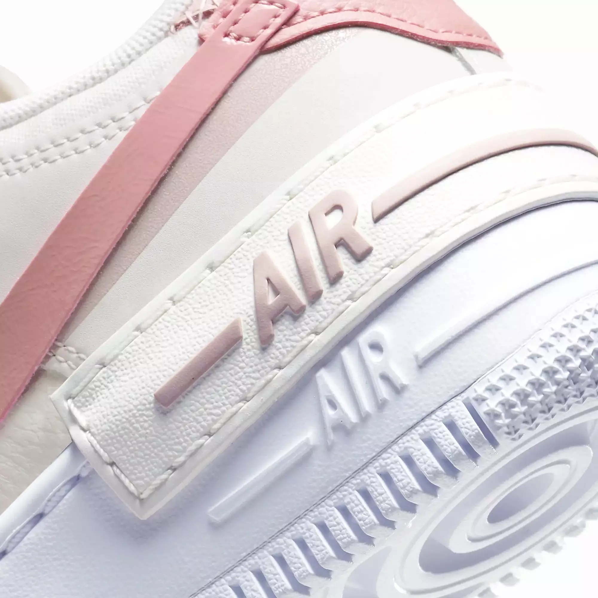 WMN'S AIR FORCE 1 SHADOW 'PHANTOM/RED STARDUST-PINK OXFORD-WHITE'