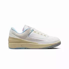 WMN'S AIR JORDAN 2 RETRO LOW 'SUMMIT WHITE/VARSITY RED-ICE BLUE'