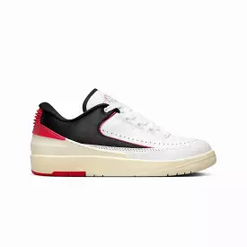 WMN'S AIR JORDAN 2 RETRO LOW 'WHITE/UNIVERSITY RED-BLACK-COCONUT MILK'