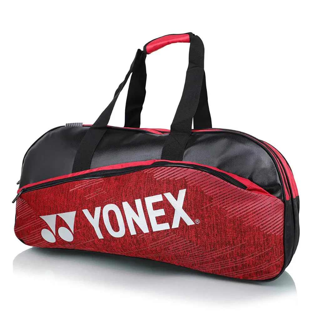 YONEX SUNR LSQ08 MS2 BT6-S Badminton Kit Bag (Red/Black)