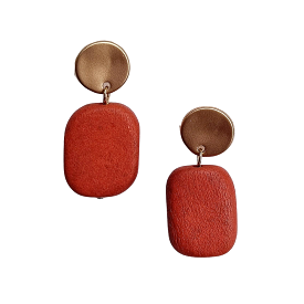 Zoda - Samantha Rust Earrings - Rust